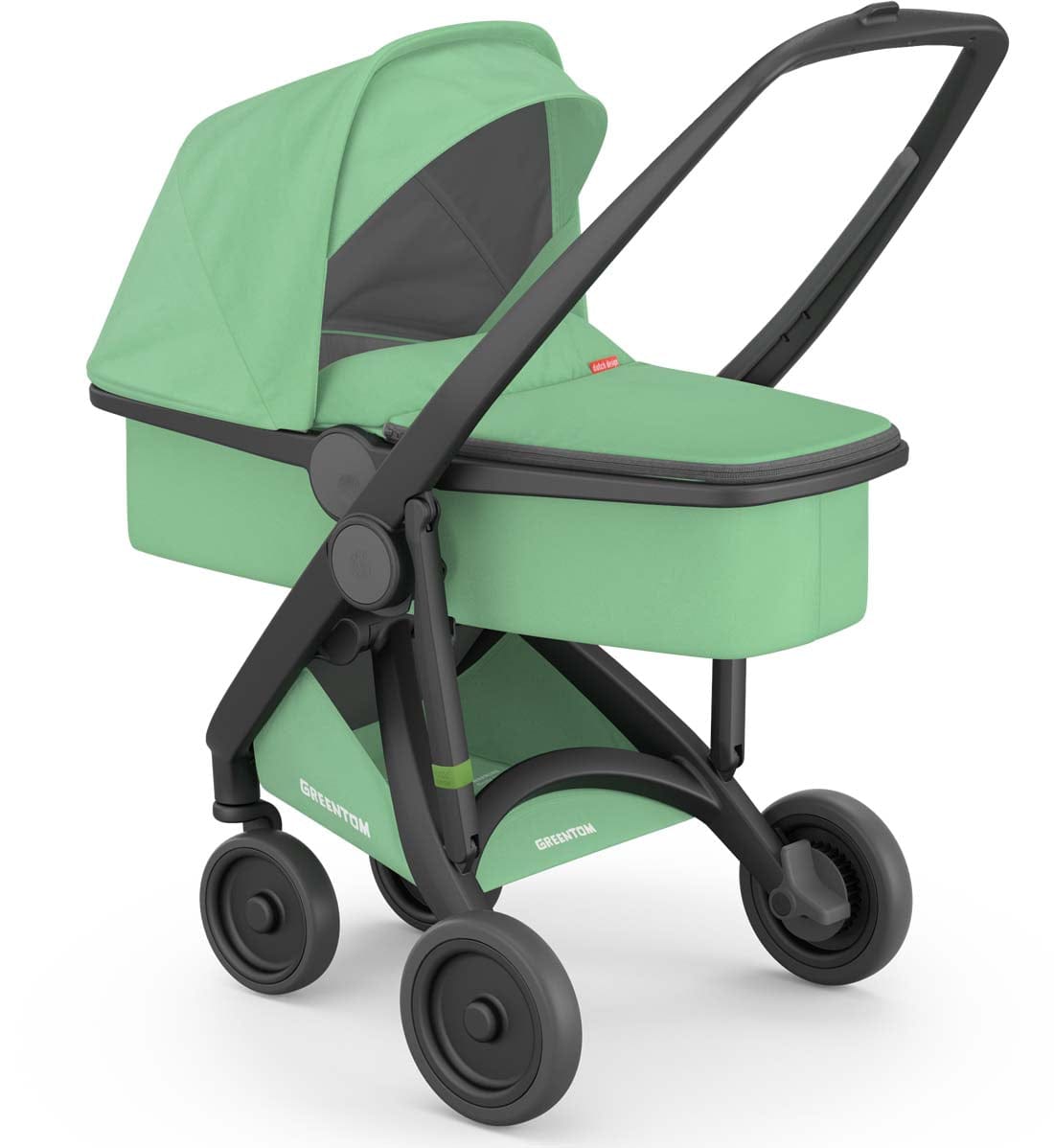 Greentom 3 in 1 Stroller - Black/Mint - 8.71932E+12