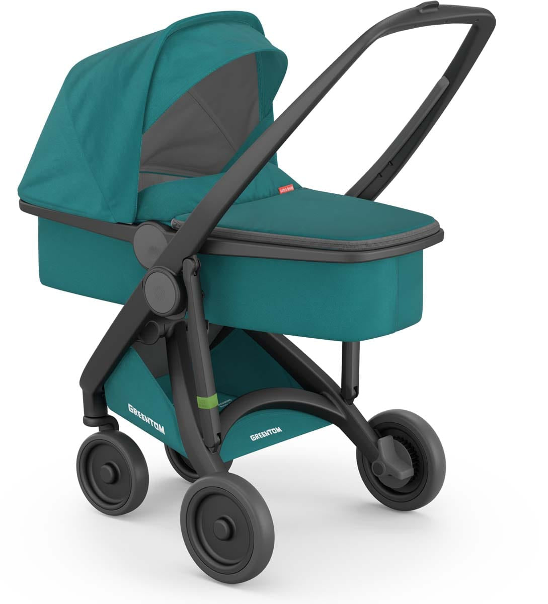 Greentom 3 in 1 Stroller - Black/Teal - 8.71932E+12