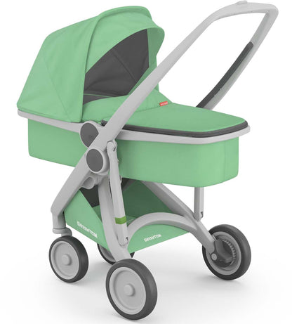 Greentom Carrycot Stroller - Grey/Mint - 8.71932E+12