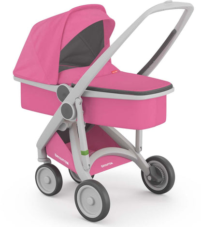 Greentom 3 in 1 Stroller - Grey/Pink - 8.71932E+12