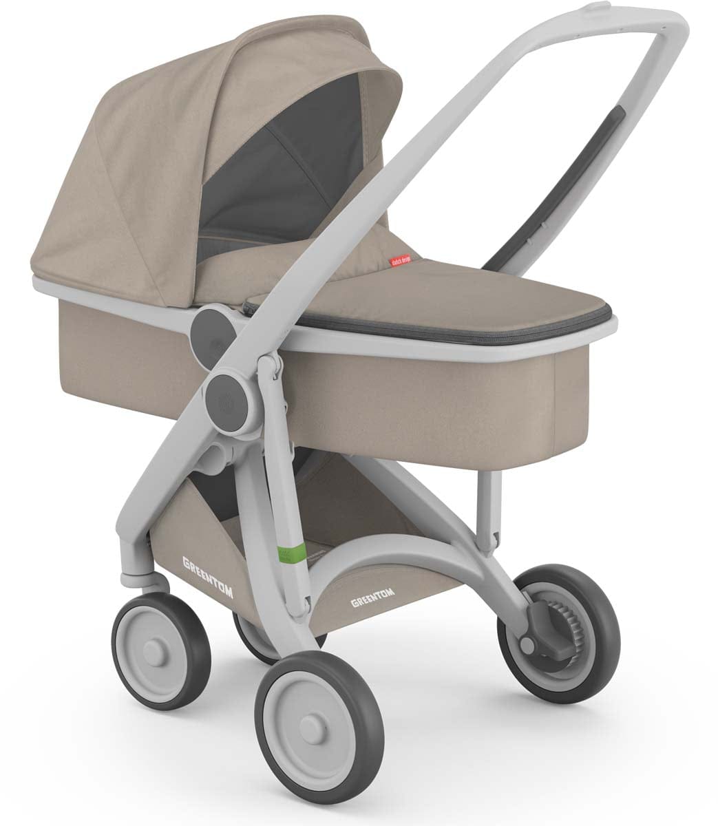 Greentom 3 in 1 Stroller - Grey/Sand - 8.71932E+12