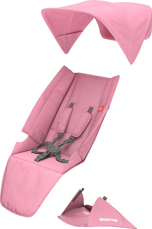 Greentom Classic Seat Fabric Set - Pink - GTU2-2-PINK