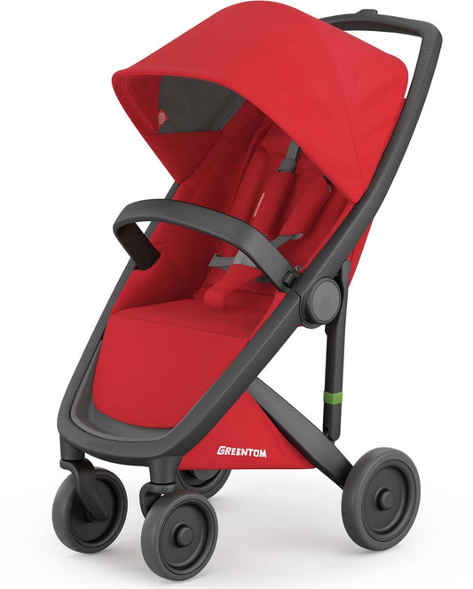 Greentom Classic Stroller - Black/Red - 8.71932E+12