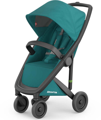 Greentom 3 in 1 Stroller - Black/Teal - 8.71932E+12