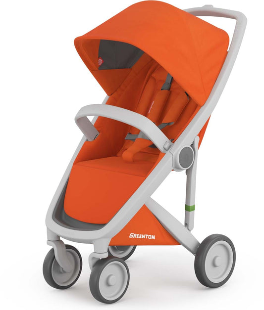 Greentom Classic Stroller - Grey/Orange - 8.71932E+12