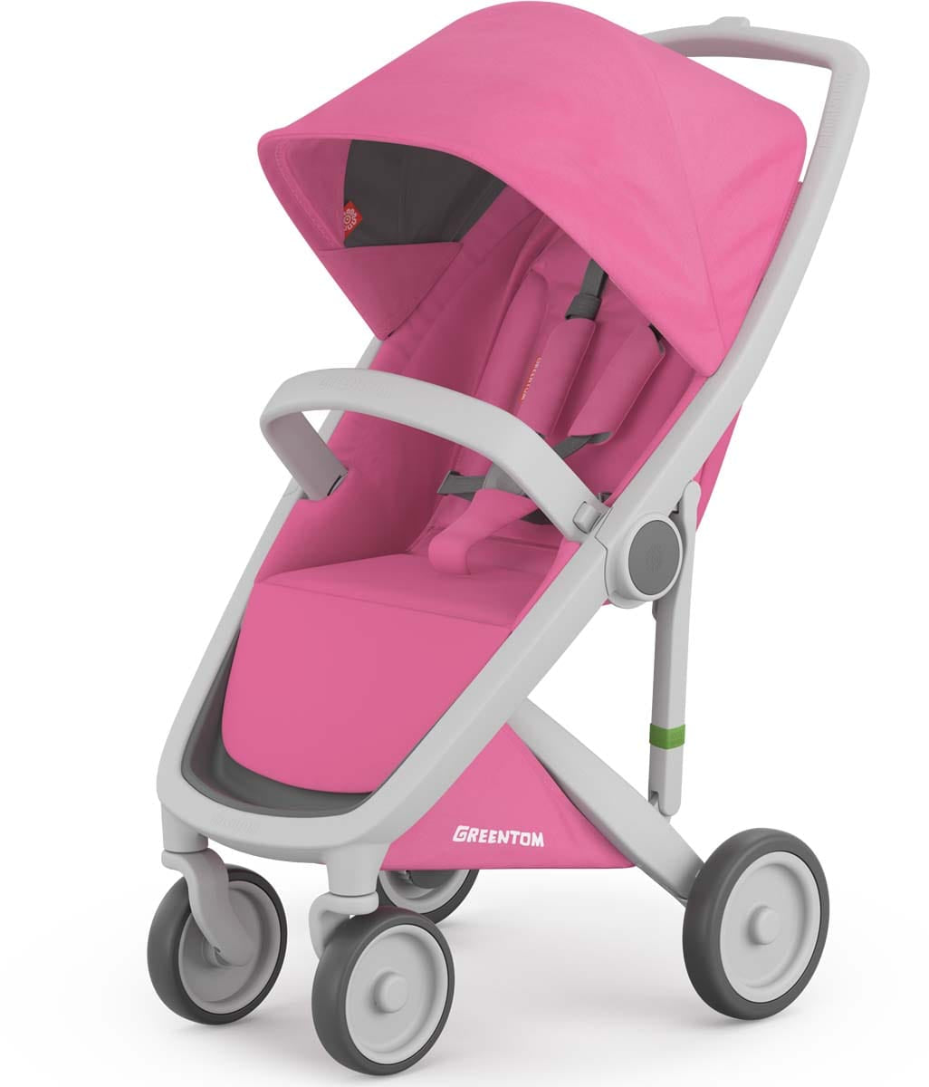 Greentom 2 in 1 Stroller - Grey/Pink - 8.71932E+12