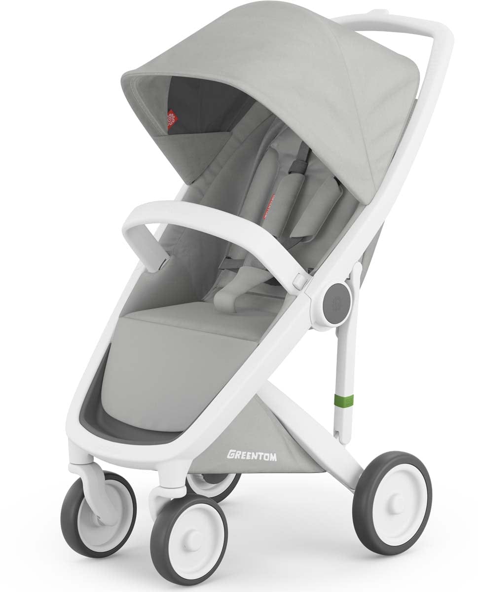 Greentom 2 in 1 Stroller - White/Grey - 8.71932E+12