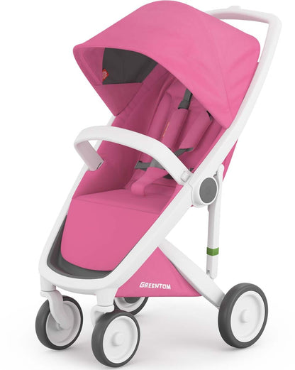 Greentom 2 in 1 Stroller - White/Pink - 8.71932E+12