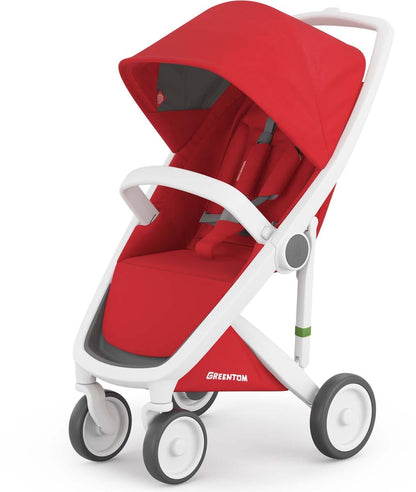 Greentom Classic Stroller - White/Red - 8.71932E+12
