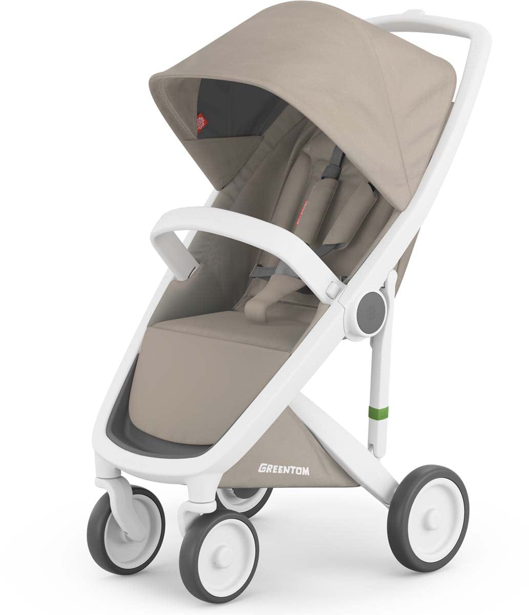 Greentom Classic Stroller - White/Sand - 8.71932E+12