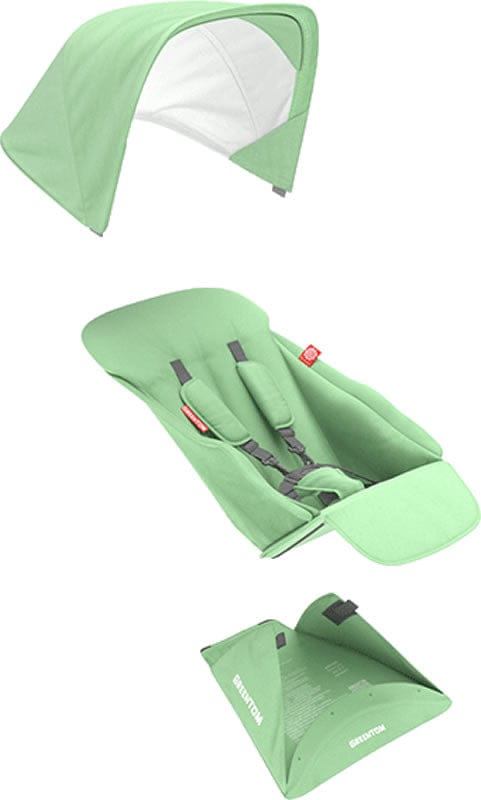 Greentom Reversible Seat Fabric Set - Mint - GTU7-CS-MINT