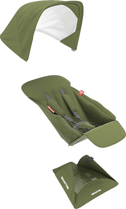 Greentom Reversible Seat Fabric Set - Olive - GTU7-CS-OLIVE