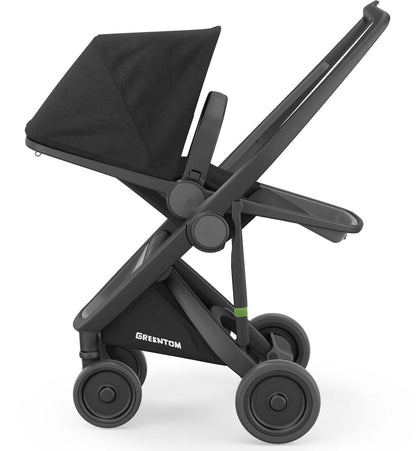 Greentom 3 in 1 Stroller - Black/Black - 8.71932E+12