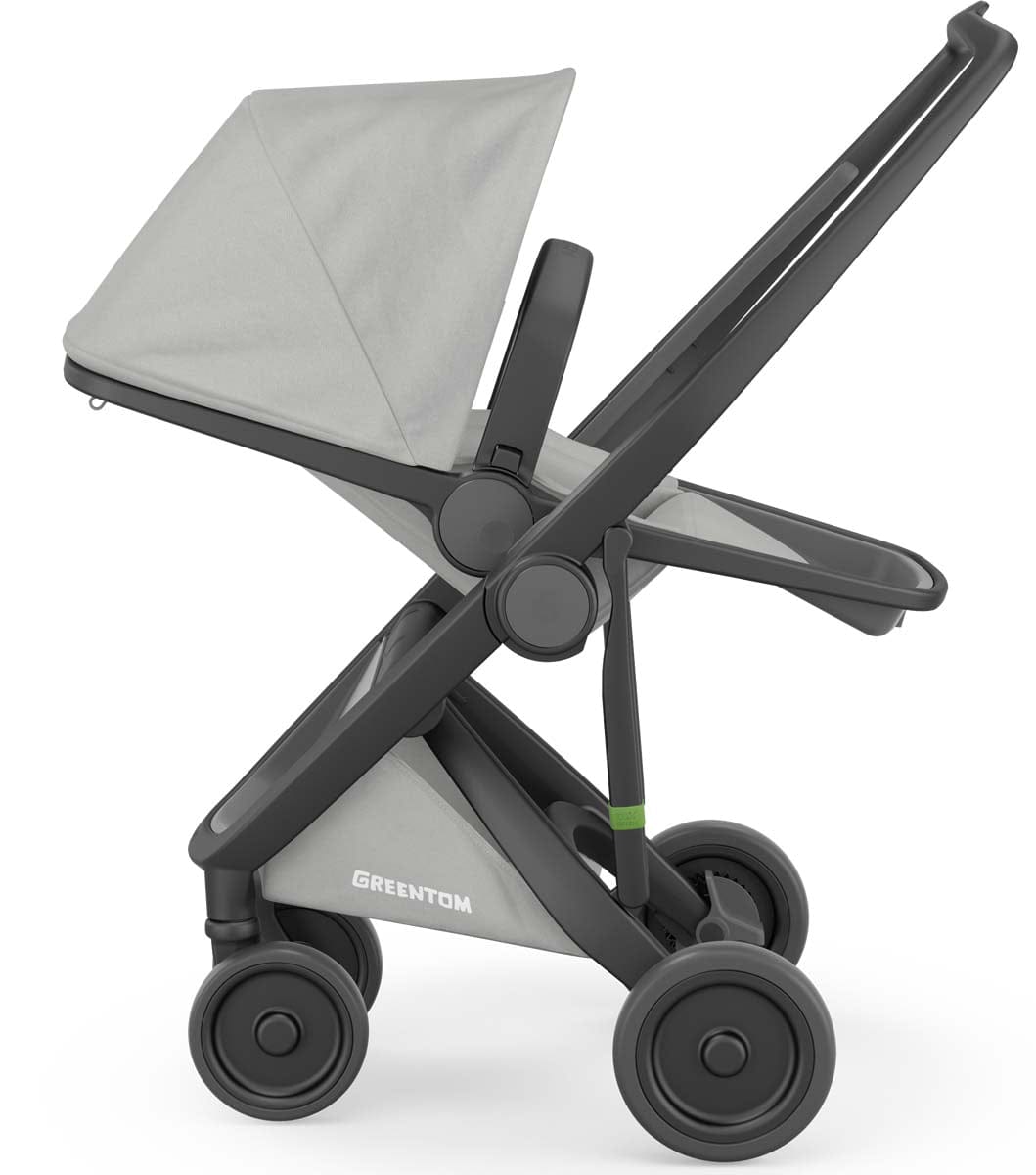 Greentom 2 in 1 Stroller - Black/Grey - 8.71932E+12