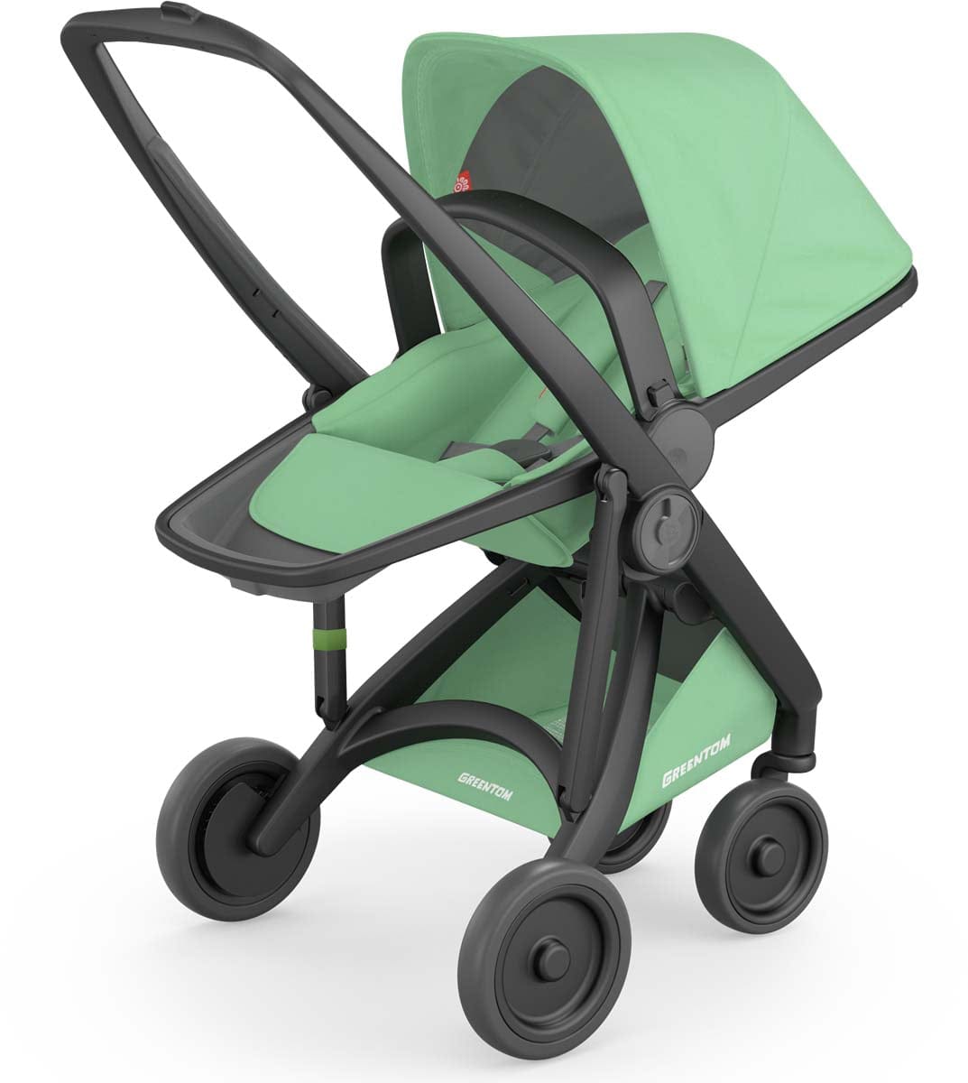Greentom Reversible Stroller - Black/Mint - 8.71932E+12