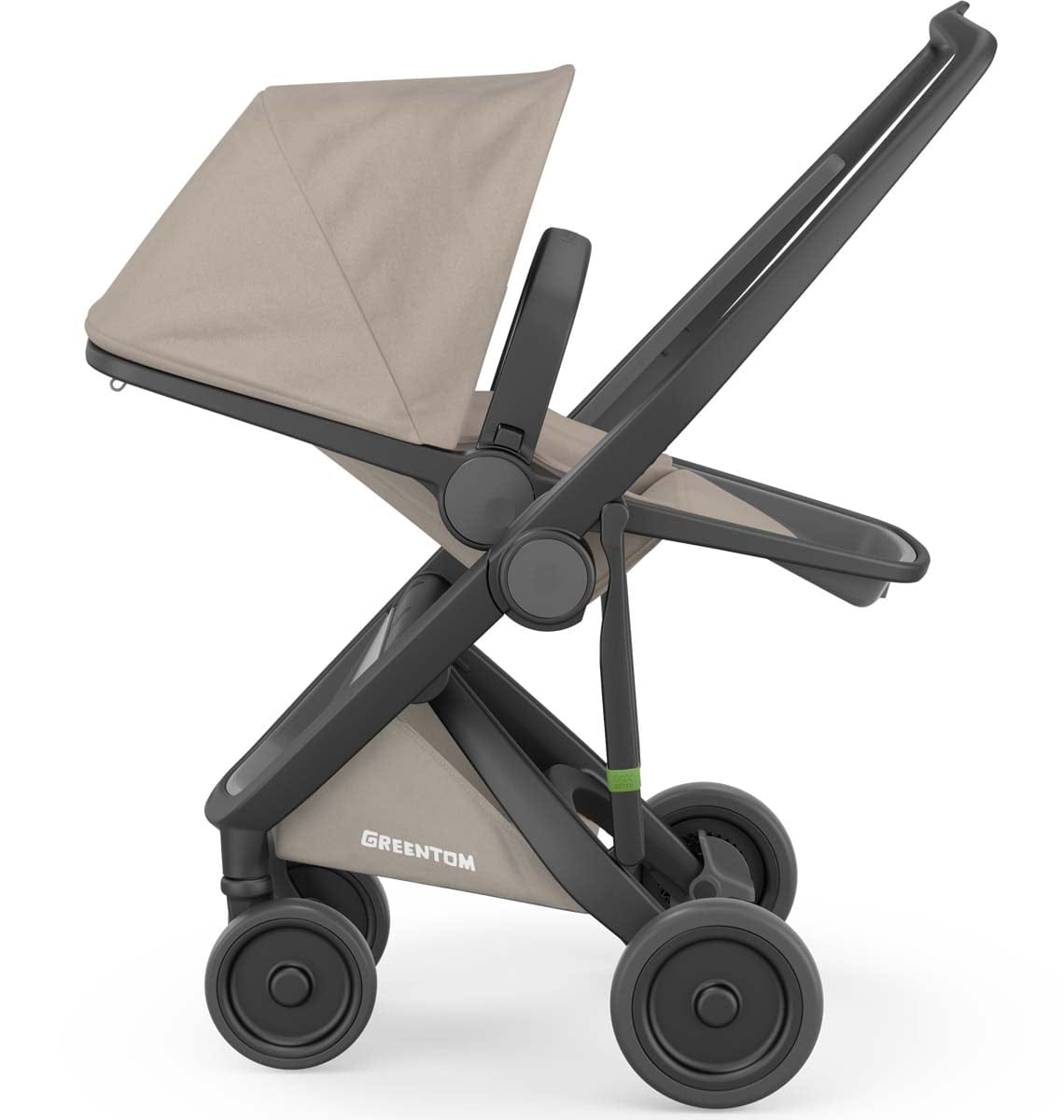 Greentom Reversible Stroller - Black/Sand - 8.71932E+12