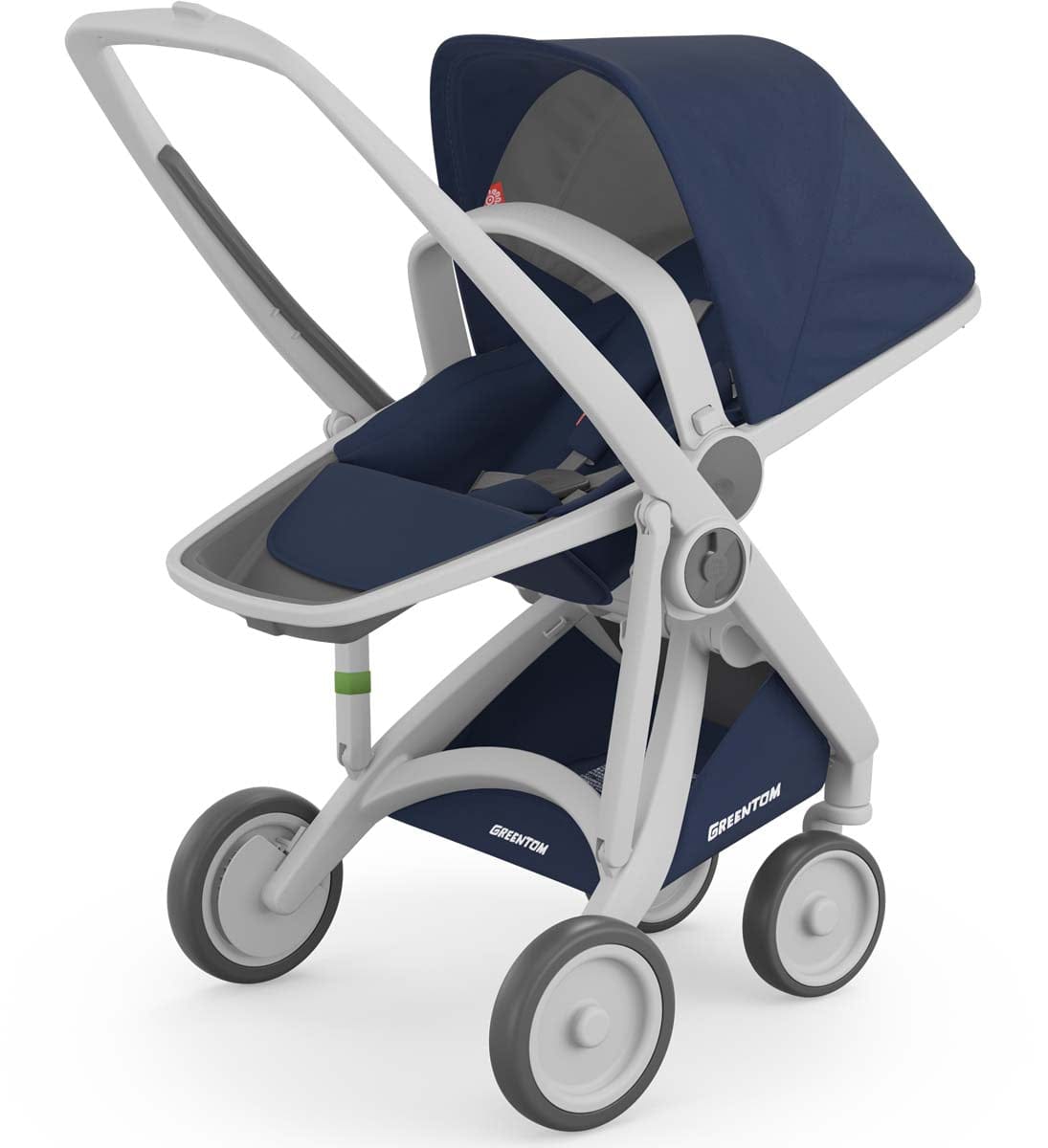 Greentom 2 in 1 Stroller - Grey/Blue - 8.71932E+12
