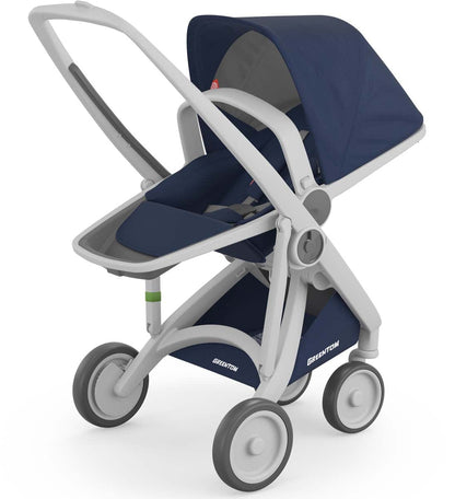 Greentom 2 in 1 Stroller - Grey/Blue - 8.71932E+12