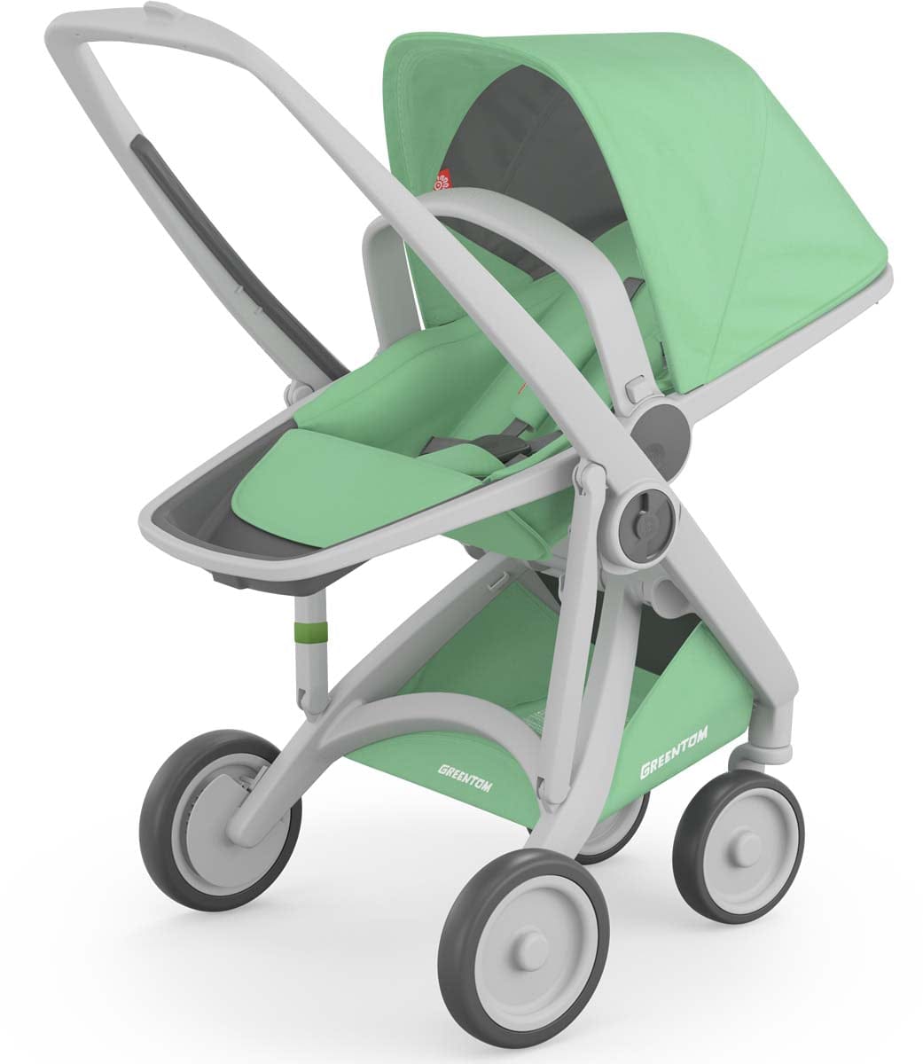 Greentom 2 in 1 Stroller - Grey/Mint - 8.71932E+12