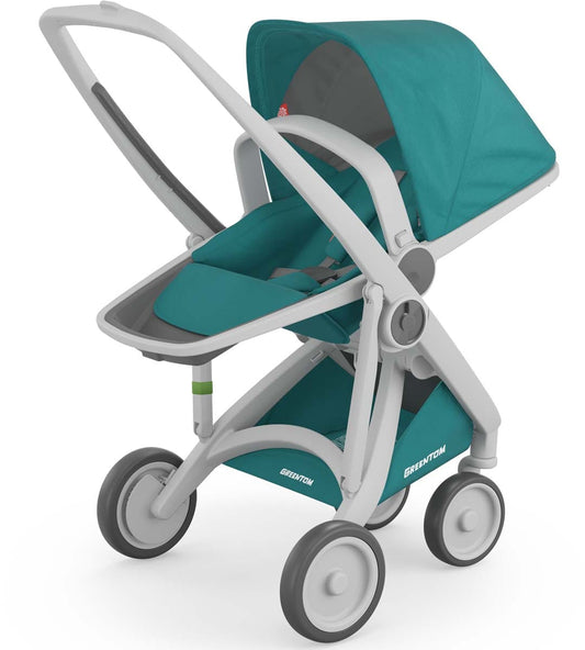 Greentom 3 in 1 Stroller - Grey/Teal - 8.71932E+12