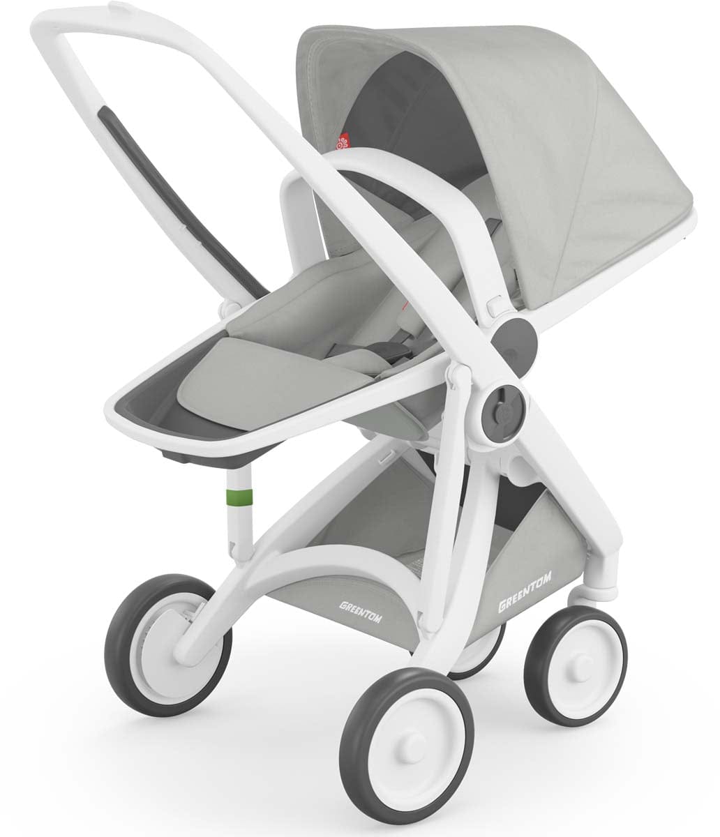 Greentom 3 in 1 Stroller - White/Grey - 8.71932E+12