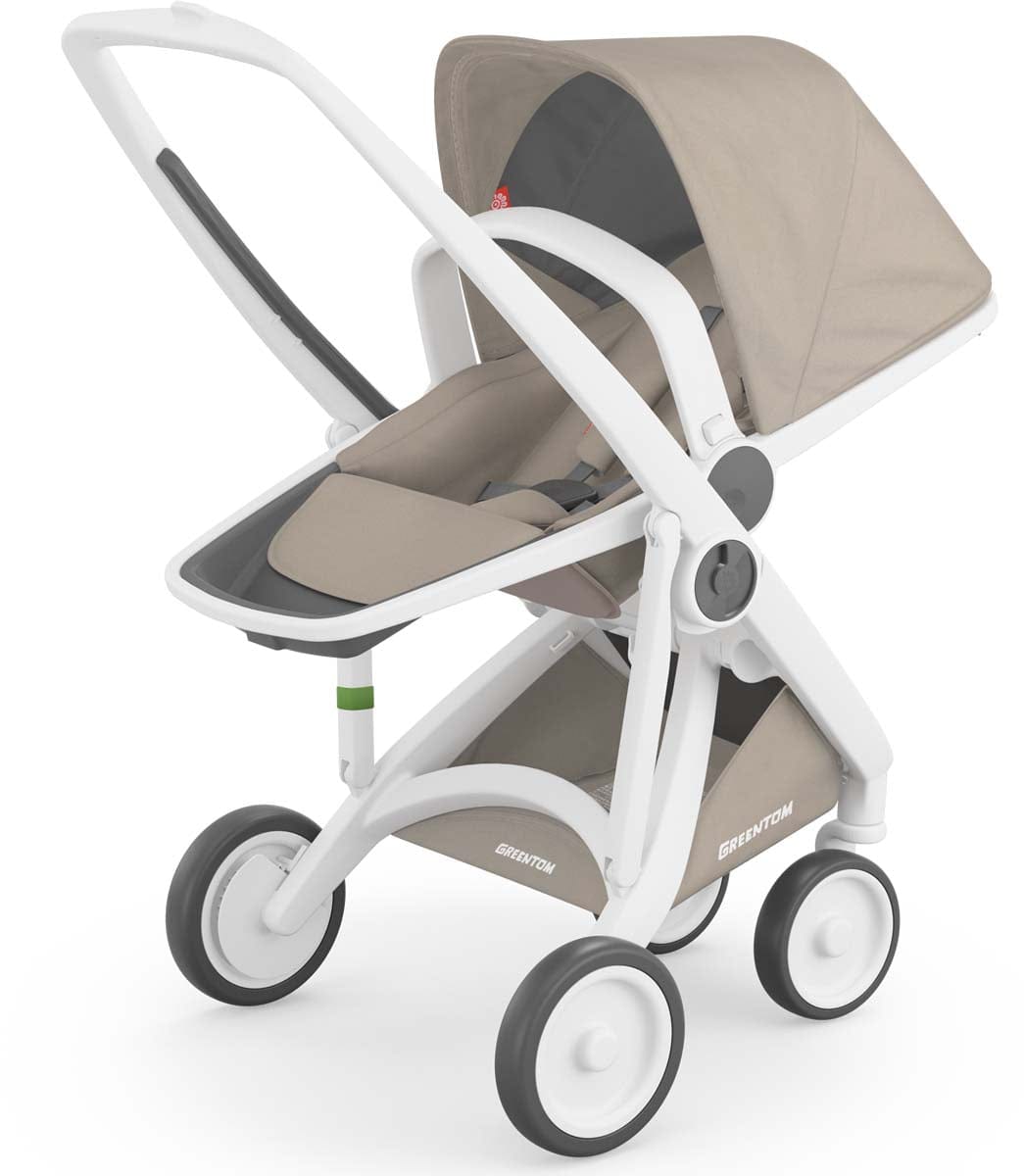 Greentom Reversible Stroller - White/Sand