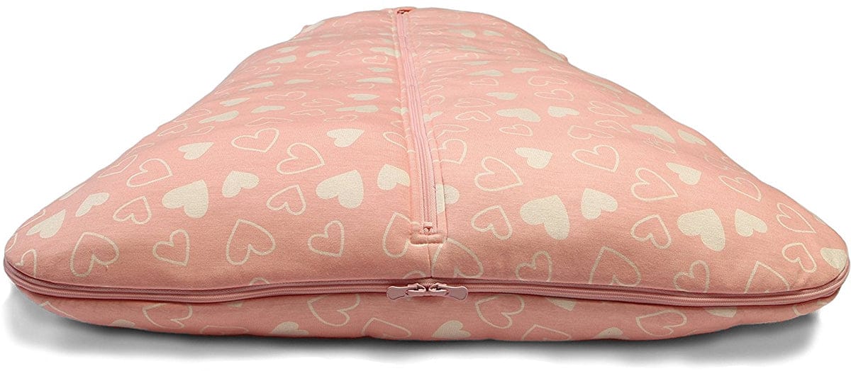 Gunamuna Bamboo Duvet Sleep Bag, Small - Hearts