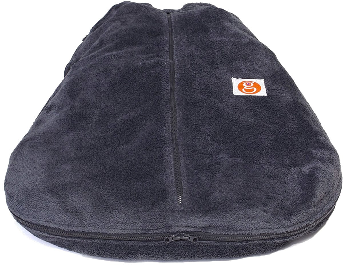Gunamuna Plush Fleece Sleep Bag, Small - Charcoal