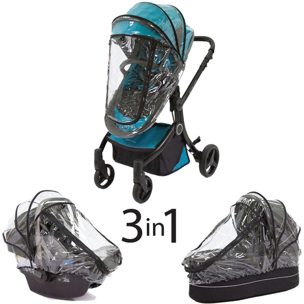 universal umbrella stroller rain cover guzzie+Guss 3-in-1 Rain Cover