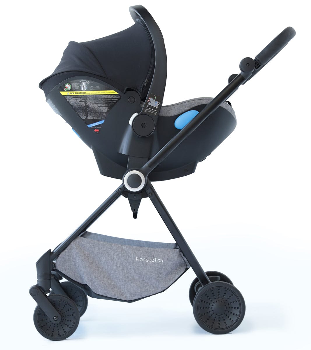 guzzie+Guss Hopscotch Stroller - Salt & Pepper