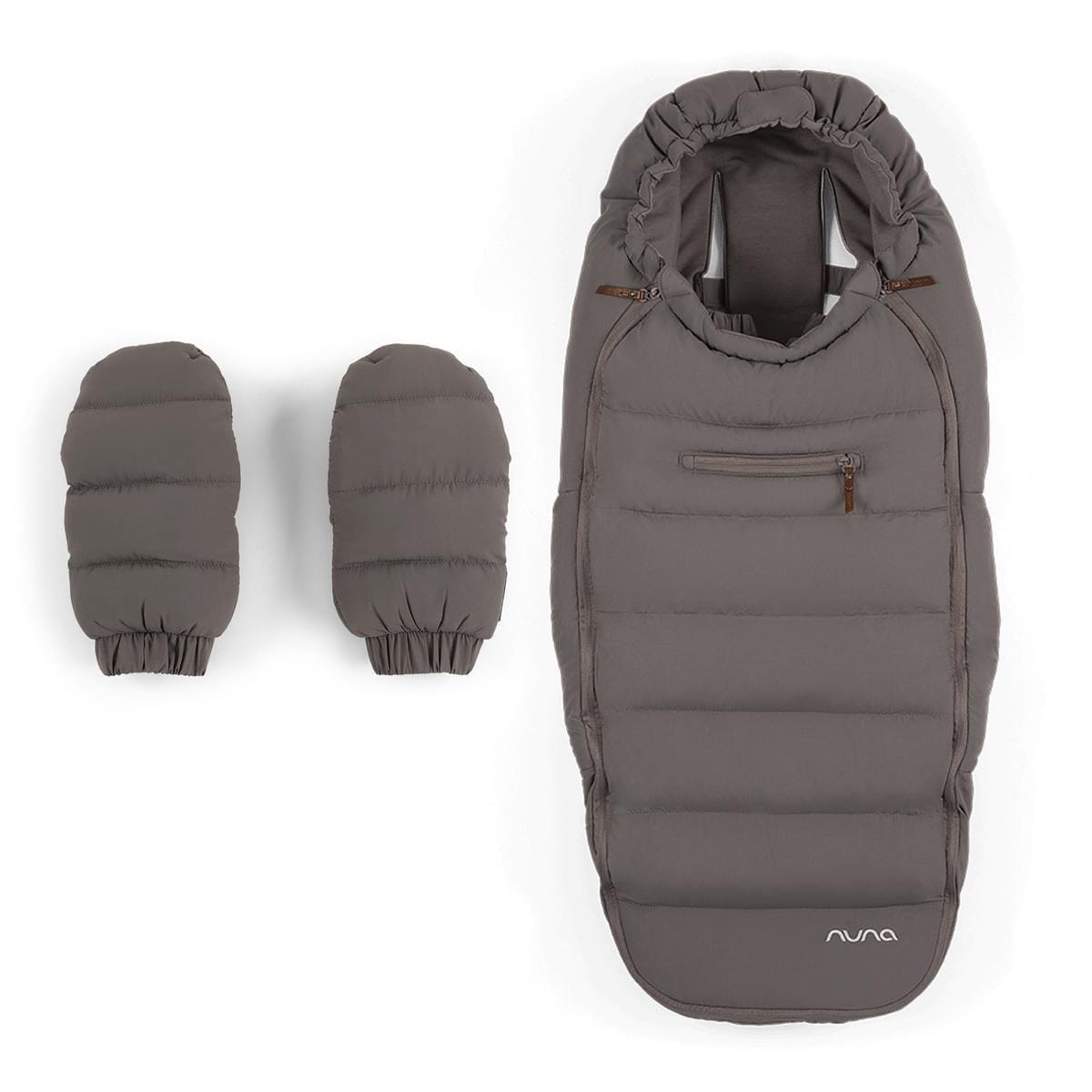 Nuna Winter Stroller Set with Bag - Granite - FG00000GRN