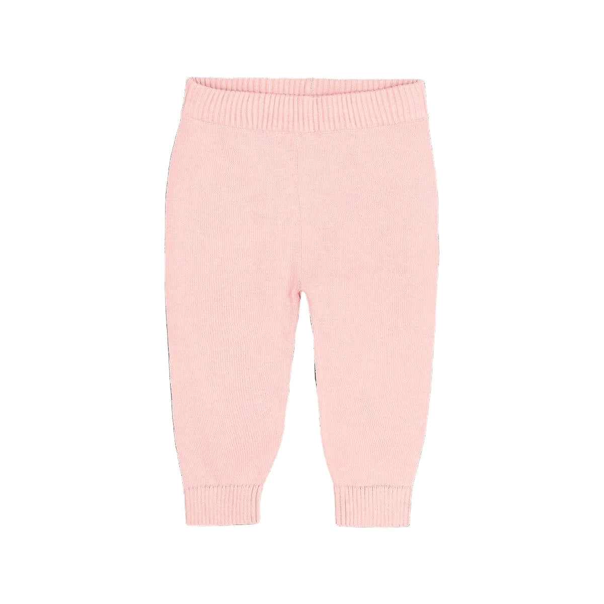 Viverano Organics Pocket Sweater Knit Baby Legging Pants (Organic Cotton) FW26 - Sweet Pink, 6-12M