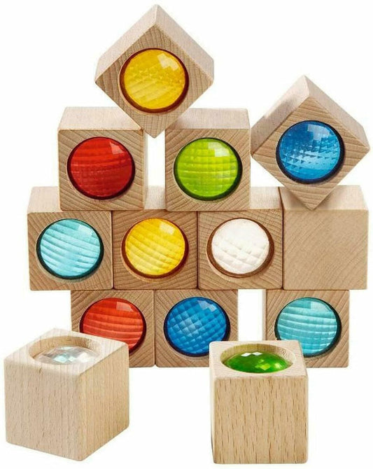 HABA Kaleidoscopic Colored Prisms Building Blocks - 3531