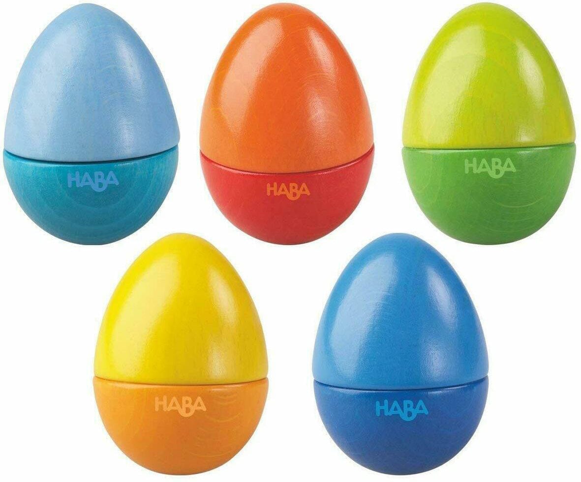 HABA Wooden Musical Eggs (Set of 5) - 7733