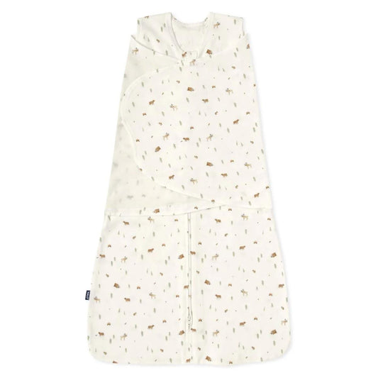 Halo 100% Cotton Swaddle TOG 1.5 - Campsite (Newborn) - 5082-HALO