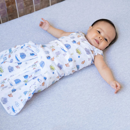 Halo 100% Cotton Swaddle TOG 1.5 - Finding Nemo (Newborn) - 4695-HALO