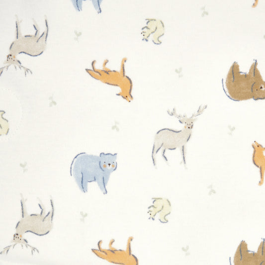 Halo 100% Cotton Swaddle TOG 1.5 - Forest Friends (Newborn) - 4965-HALO