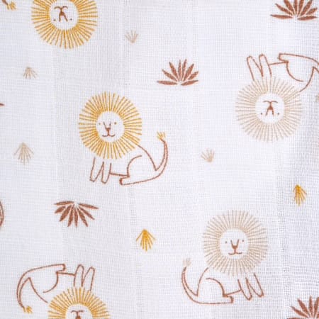 Halo 100% Cotton Swaddle TOG 1.5 - Lions (Newborn) - 4555-HALO