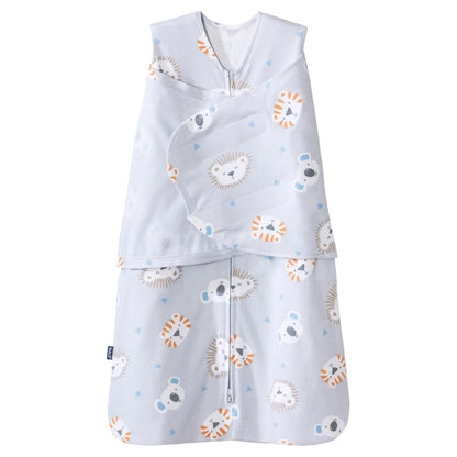 Halo 100% Cotton Swaddle TOG 1.5 - Lions Tigers and Bears (Newborn) - 12540-HALO