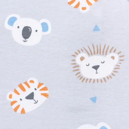 Halo 100% Cotton Swaddle TOG 1.5 - Lions Tigers and Bears (Newborn) - 12540-HALO