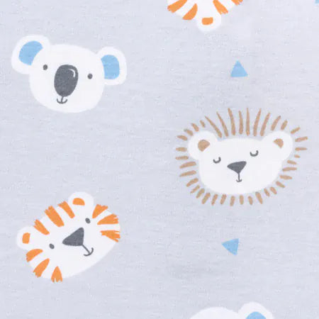Halo 100% Cotton Swaddle TOG 1.5 - Lions Tigers and Bears (Newborn) - 12540-HALO