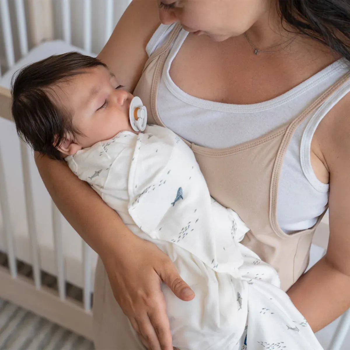 Halo 100% Cotton Swaddle TOG 1.5 - Ocean Life (Newborn) - 5086-HALO