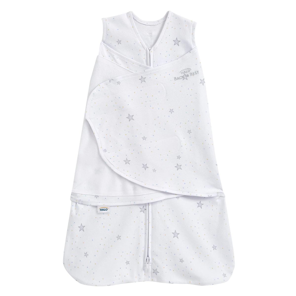 Halo 100% Cotton Swaddle TOG 1.5 - Stardust (Newborn) - 4587-HALO
