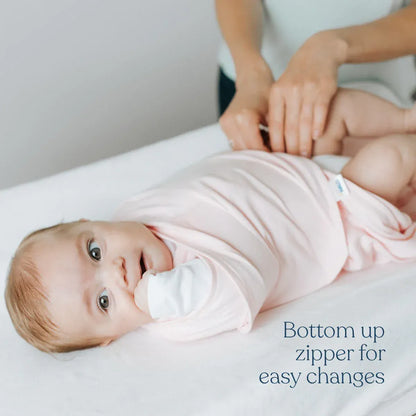 Halo 100% Organic Cotton Swaddle TOG 1.5 - Cream (Newborn) - 1600-HALO