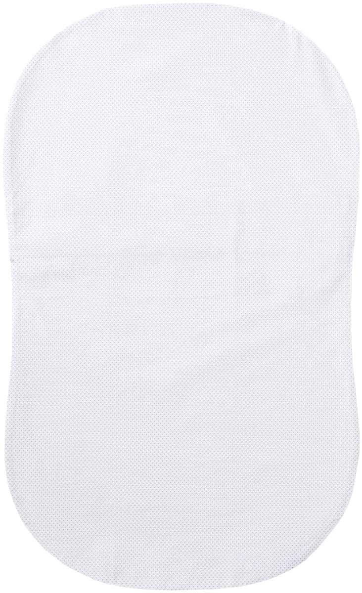HALO Bassinest Fitted Sheet - Gray Pin Dot - 10723-HALO