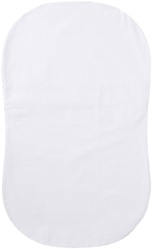 HALO Bassinest Fitted Sheet - Gray Pin Dot - 10723-HALO