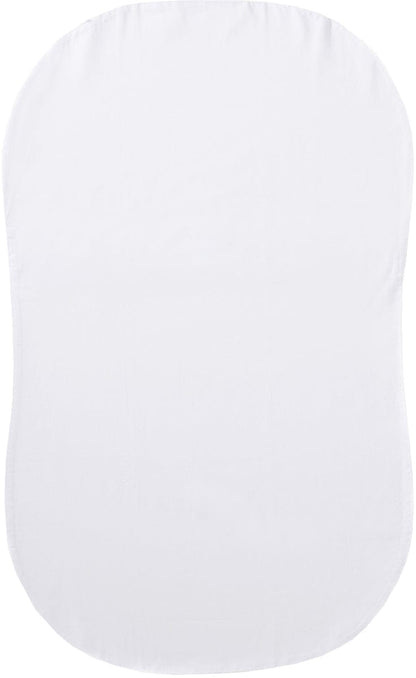 HALO Bassinest Fitted Sheet, Organic - White - 10724-HALO