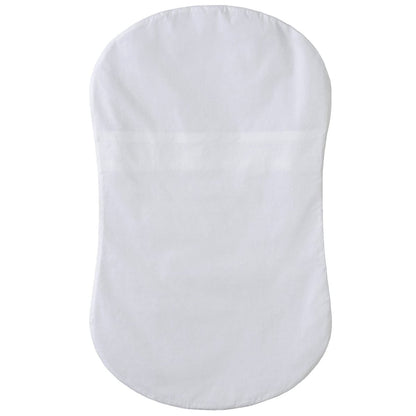 Halo Bassinest Fitted Sheet - White - 16-HALO
