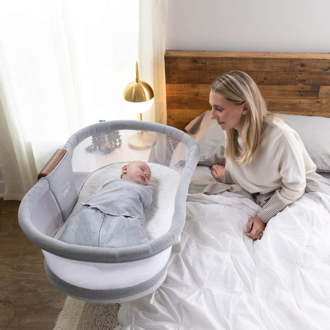 HALO BassiNest Flex Portable Bassinet - Heather Weave - 4791-HALO