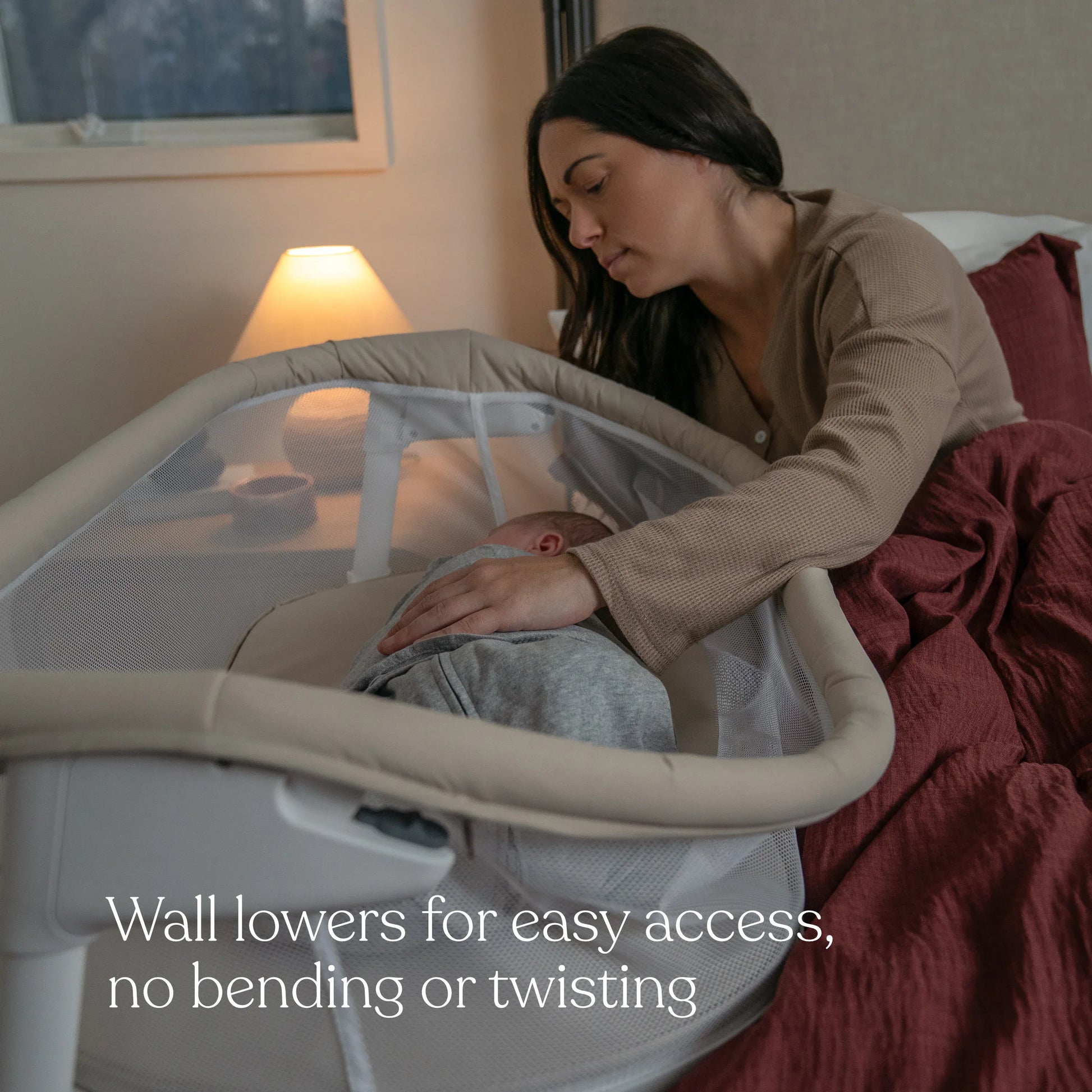 HALO BassiNest Lite Portable Bassinet - Oat - 5193-HALO